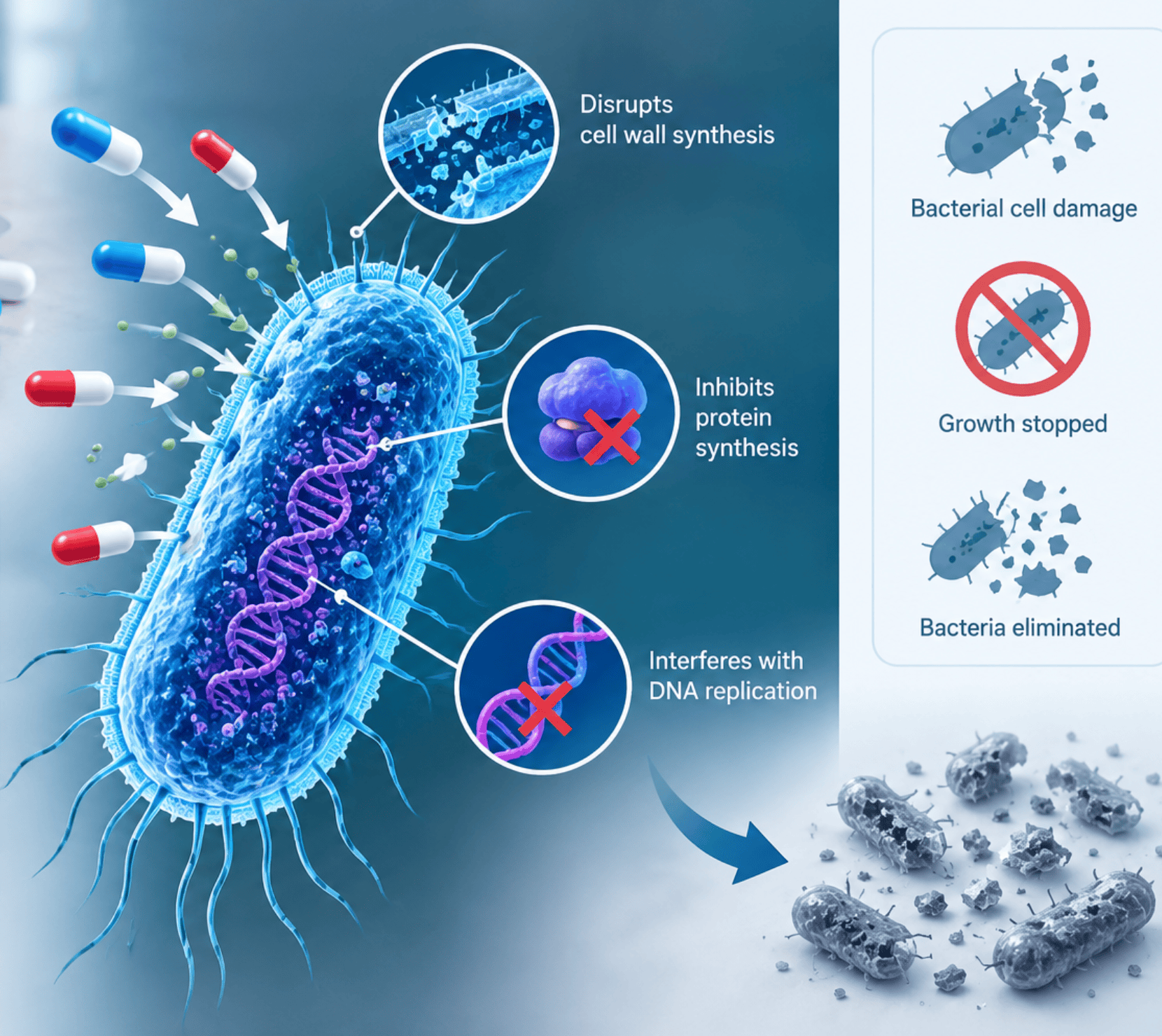 Antibiotics as Selective Inhibitory Agents in Culture Media
