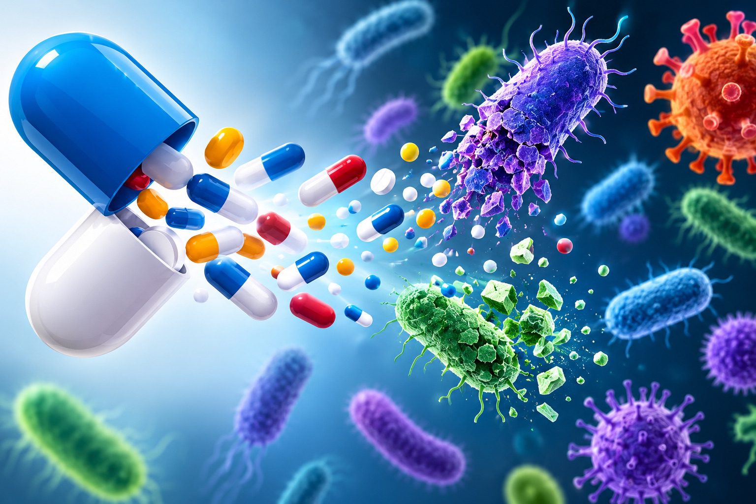 Antibiotics: Definition, Characteristics, and Therapeutic Uses