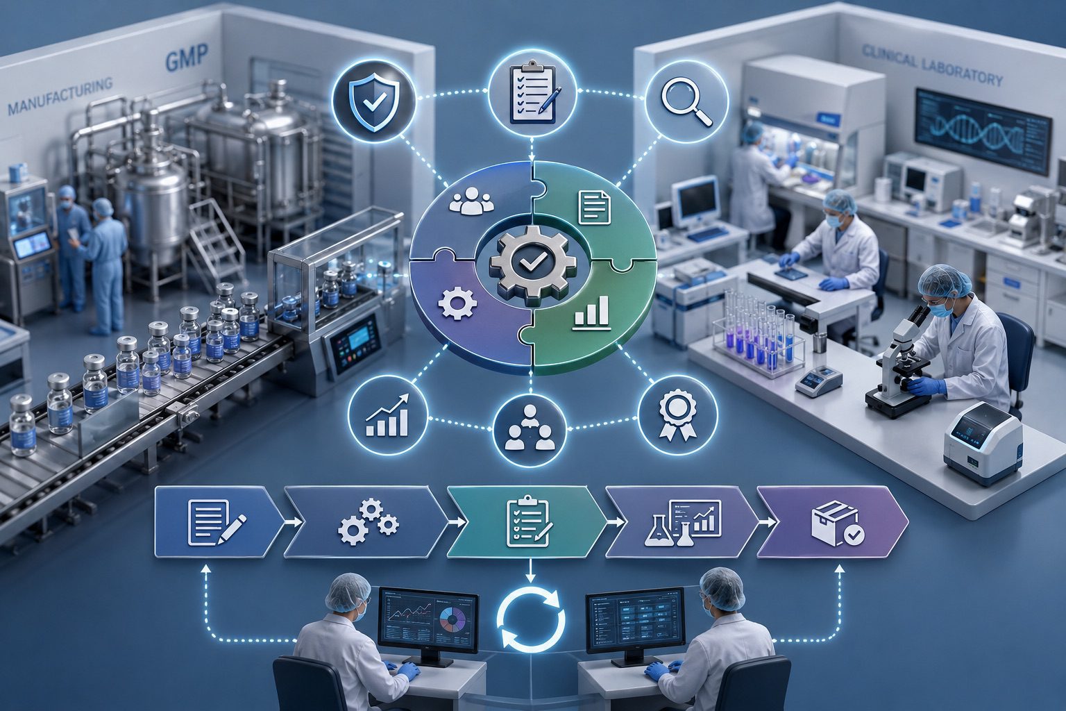 Quality Assurance: System Design and Implementation in Pharmaceutical Manufacturing and Clinical Laboratory Practice