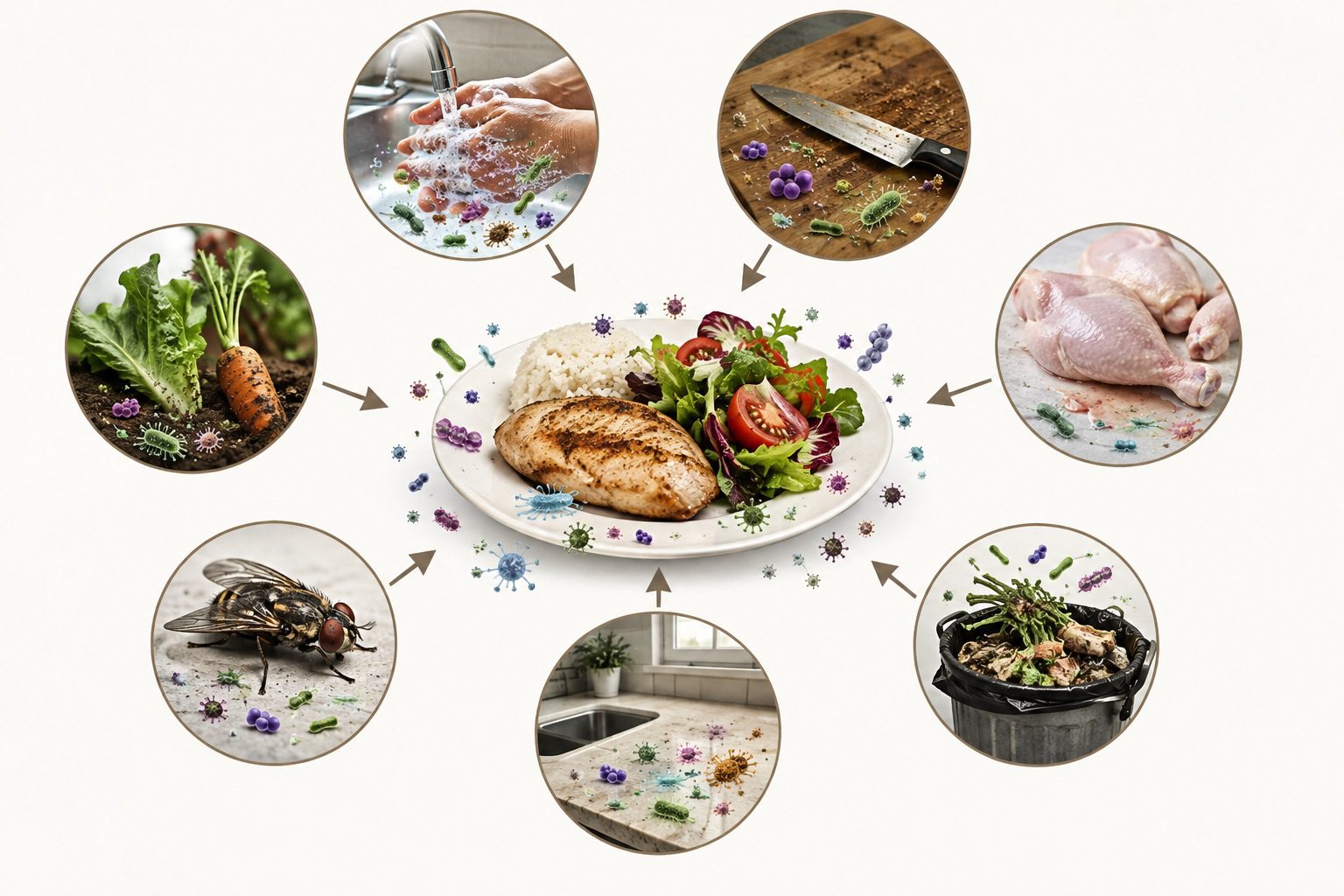 Sources of Microbial Contamination of Food