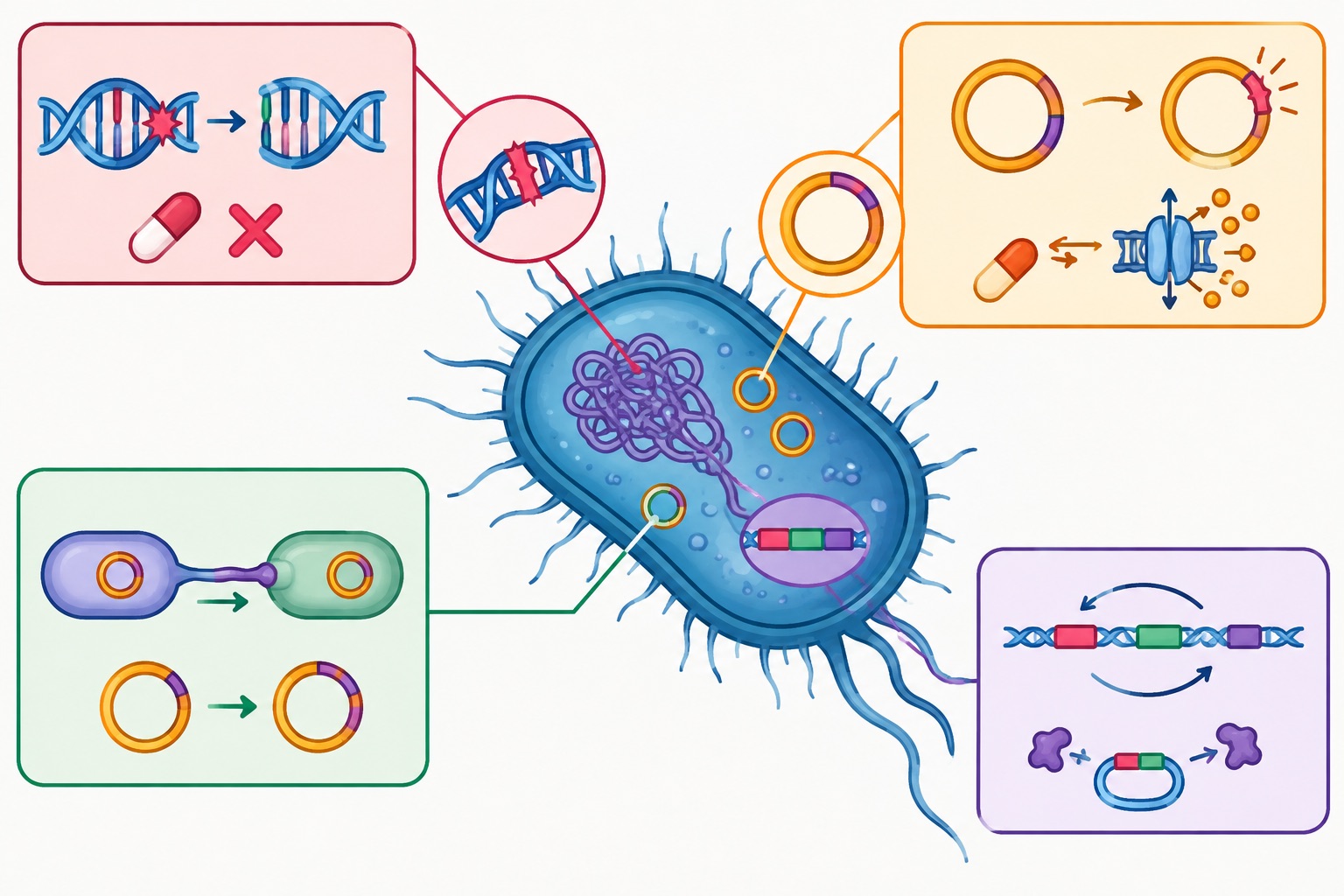 Genetic Basis of Antibiotic Resistance