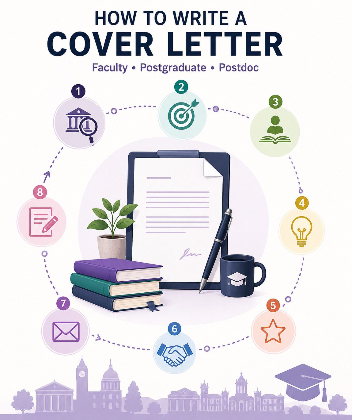 How to write a Cover Letter – Faculty, Postgraduate, Postdoc – sample attached