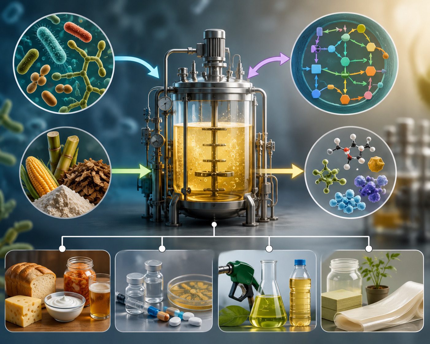 Microbial Fermentation: Processes, Pathways, and Applications