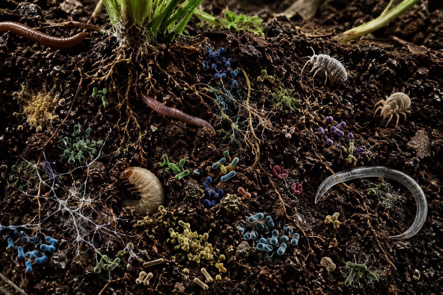 Microbiology of the Soil: How Invisible Communities Drive Nutrient Cycling, Plant Growth, and Ecosystem Resilience