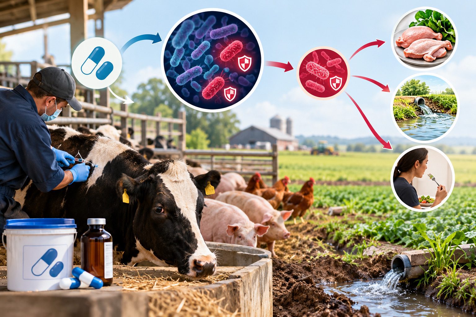 Sustainable Strategies for Preventing Antimicrobial Resistance in Agricultural and Livestock Systems